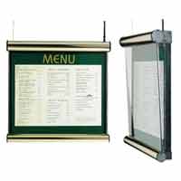 Sussex window hanging menu case